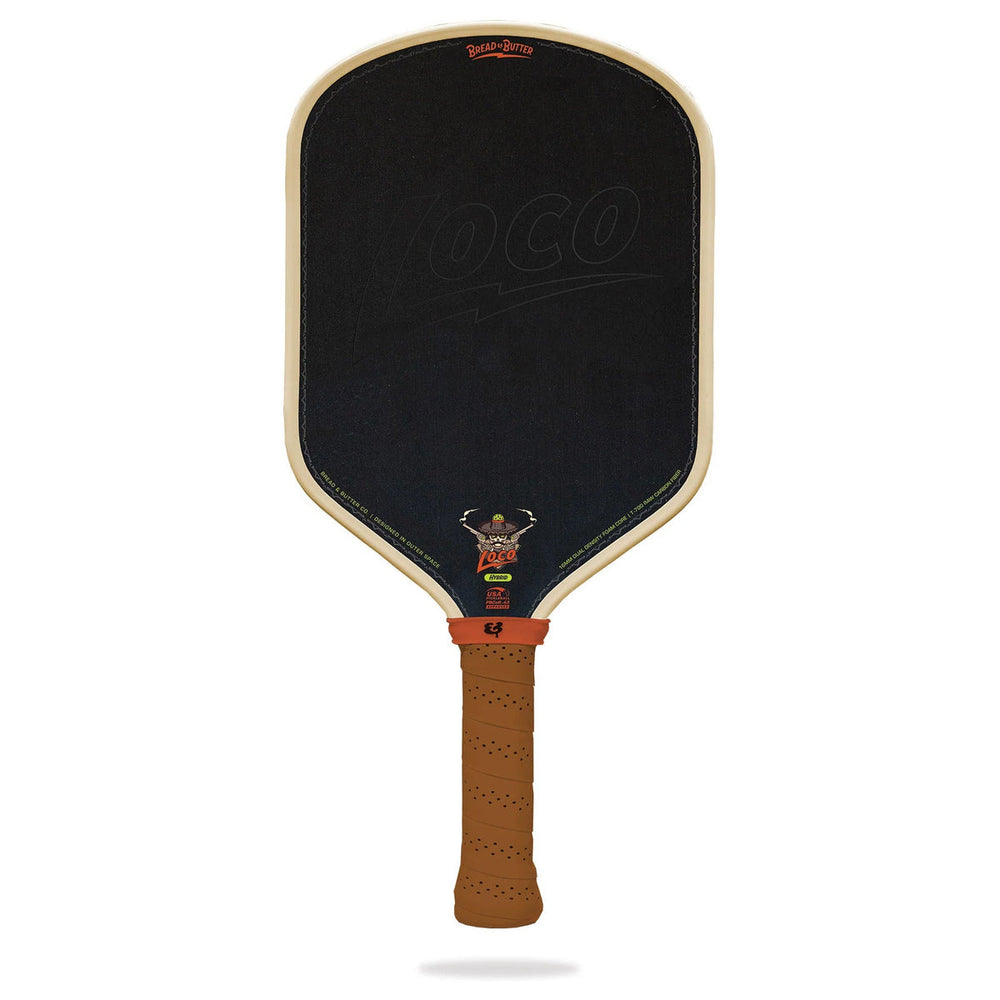 Bread & Butter The Loco Hybrid pickleball paddle on white background