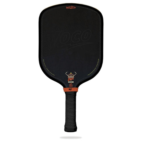 Bread & Butter The Loco Standard Black front-facing paddle on white background