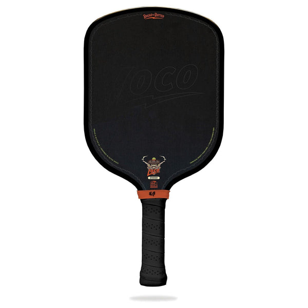 Bread & Butter The Loco Standard Black front-facing paddle on white background