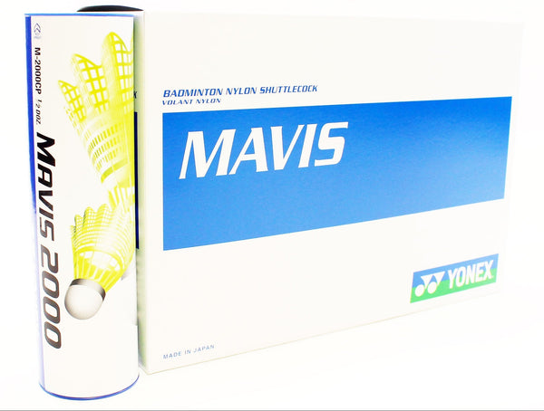 Yonex Mavis 2000 Yellow Shuttlecock's Case (10 cans of 6)