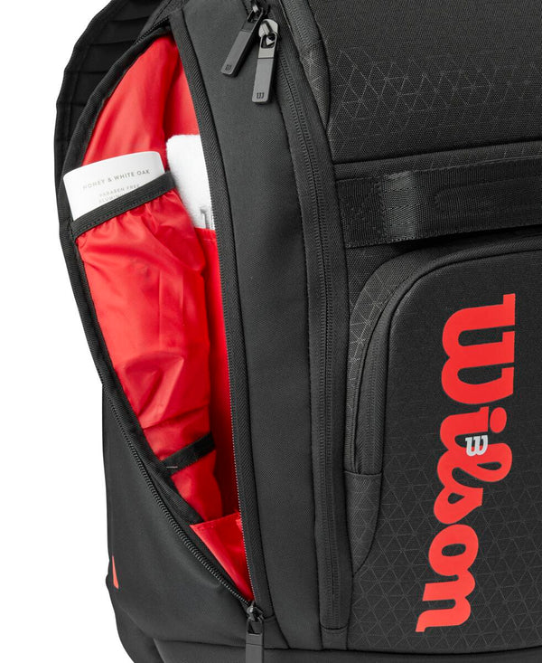 Wilson Clash V3 Backpack (Black/Infrared)