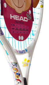 Head Kids' Paw Patrol 23 Tennis Racquet with Free Cover (White)