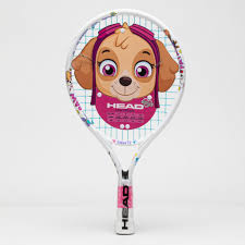Head Kids' Paw Patrol 23 Tennis Racquet with Free Cover (White)