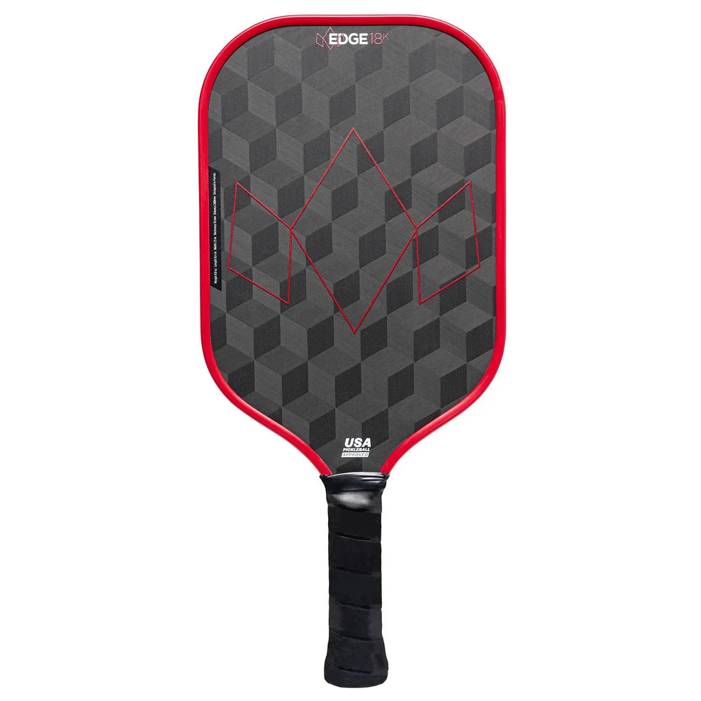 Diadem Edge 18K Power Pickleball Paddle (Red)