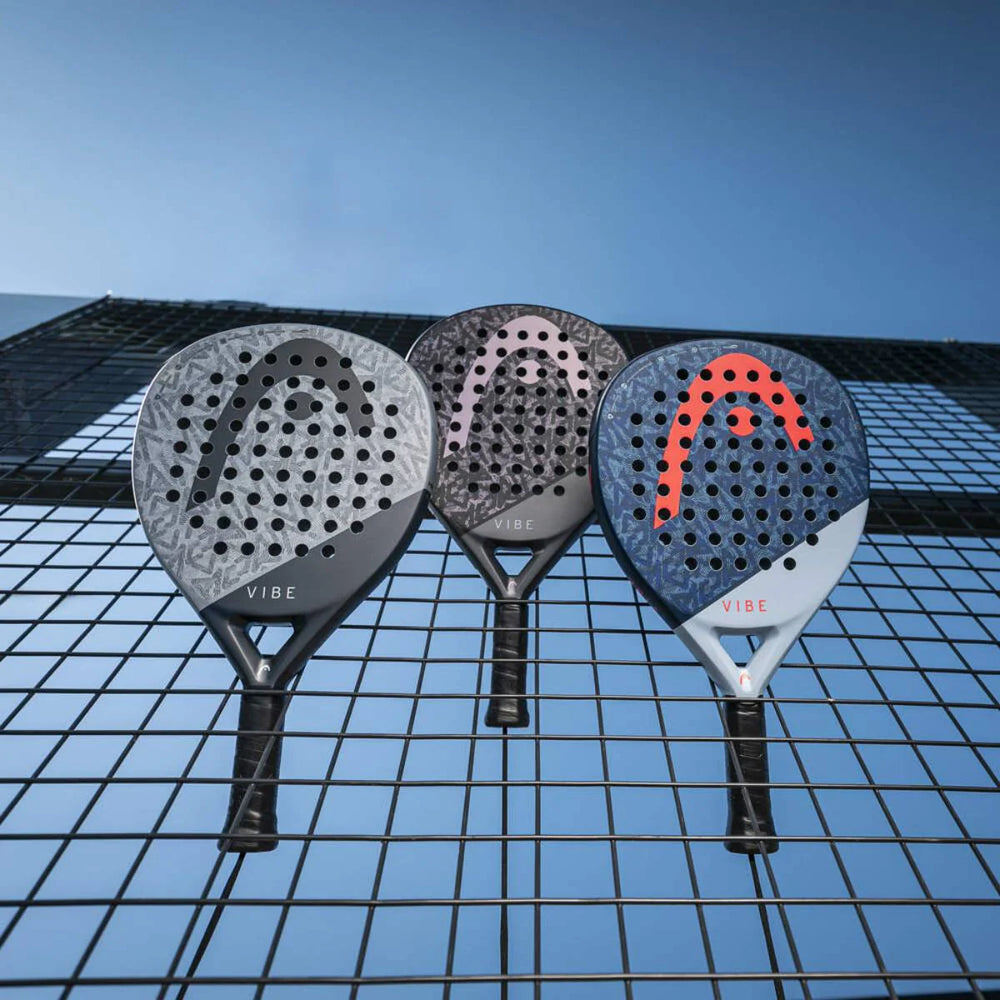 Head Vibe 2025 Padel Racquet (Grey/Black)