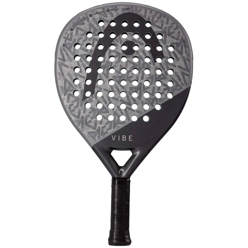 Head Vibe 2025 Padel Racquet (Grey/Black)