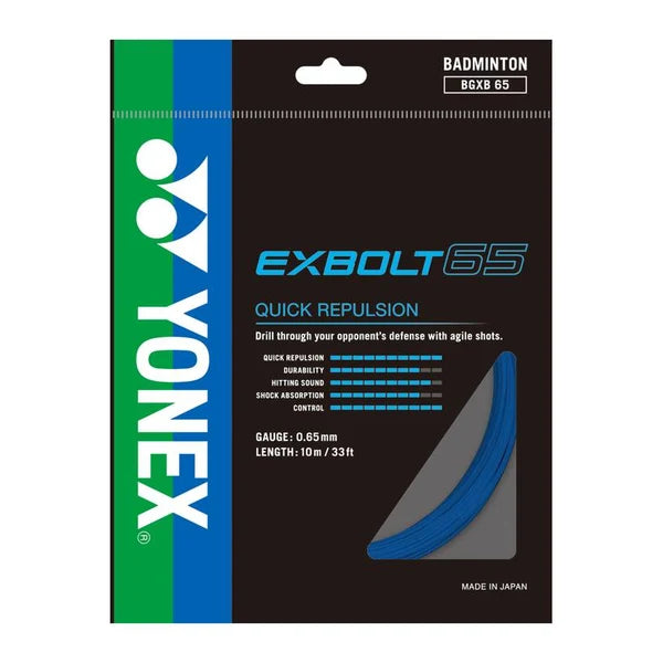 Yonex BG Exbolt 65 Badminton String