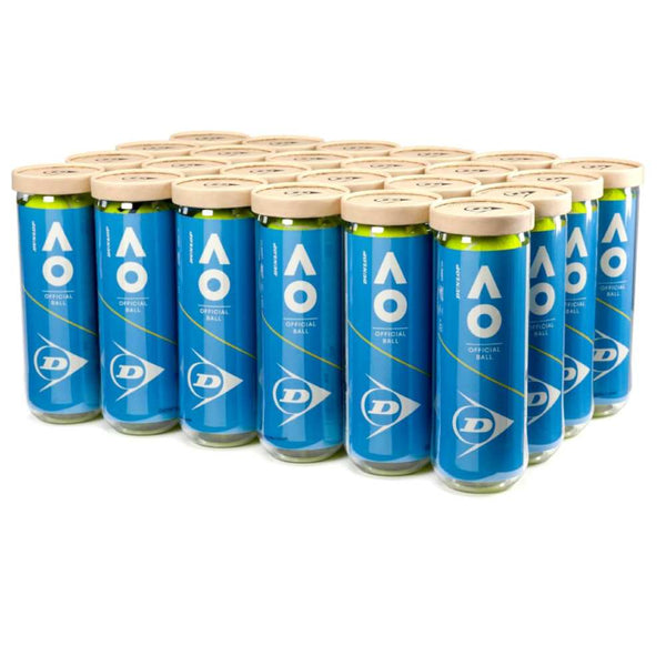 Dunlop Australian Open Extra Duty Tennis Balls Case (24 cans of 3)