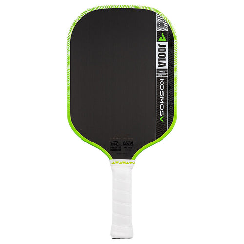 JOOLA Federico Staksrud Kosmos Pro V front-facing pickleball paddle on white background