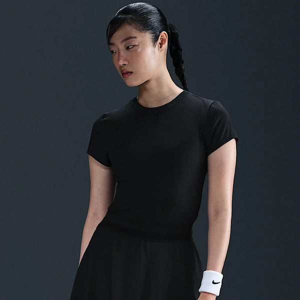 Nike Women's Dri-FIT Advantage Short-Sleeve Top (Black)