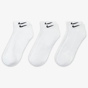 Nike Everyday Dri-fit Low Cut Sock - White