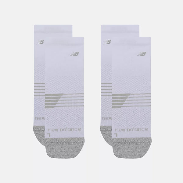 New Balance Pro Training Cushion QTR Socks (2 Pack)