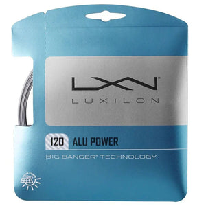 [HALF-SET] Luxilon ALU Power 17L/1.20 Tennis String (Silver)