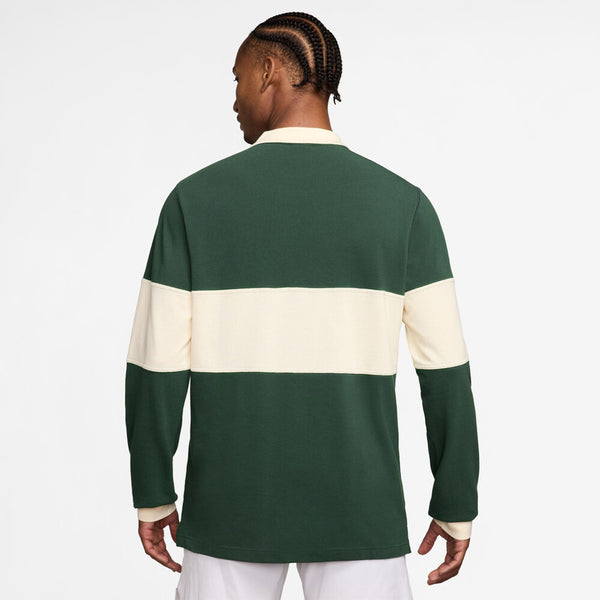 Nike Court Heritage Long Sleeve Polo - Men's