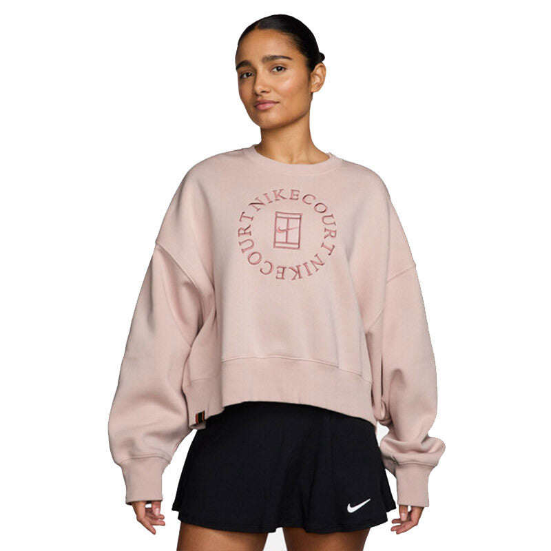 Nike Court Heritage Phoenix Fleece Crew Sweatshirt