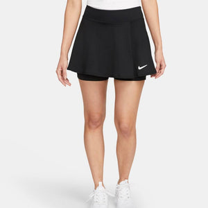Nike Women's Dri-FIT Victory Flouncy Skirt (Black/White)