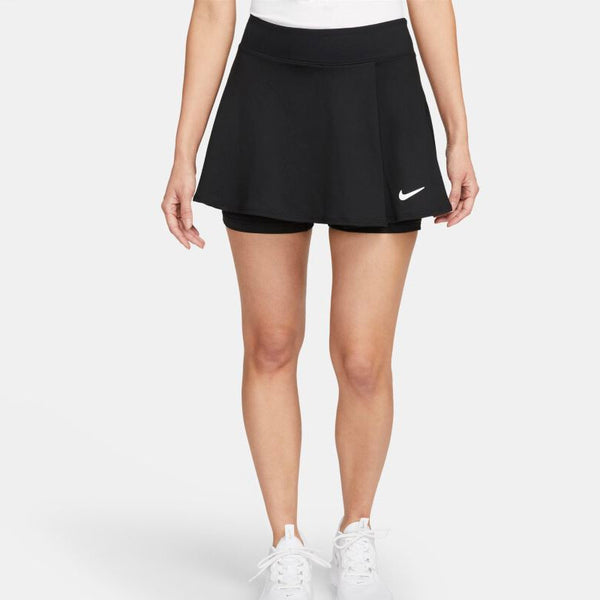 Nike Women's Dri-FIT Victory Flouncy Skirt (Black/White)