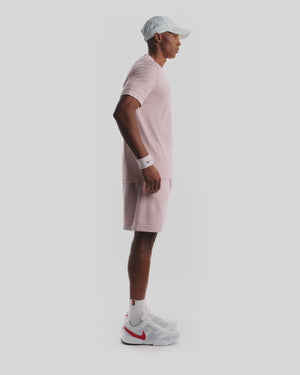 Nike Court Heritage Men's Short-Sleeve Tennis Top (Silt Red)