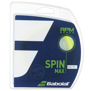 [HALF-SET] Babolat RPM Rough Tennis String (Yellow)