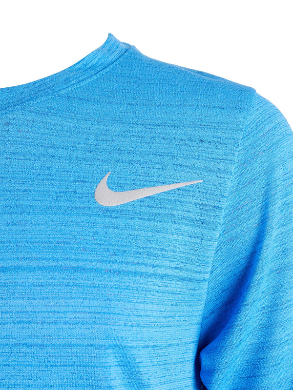 Nike Dri-FIT Miler Boys' Training top (Light Photo Blue)