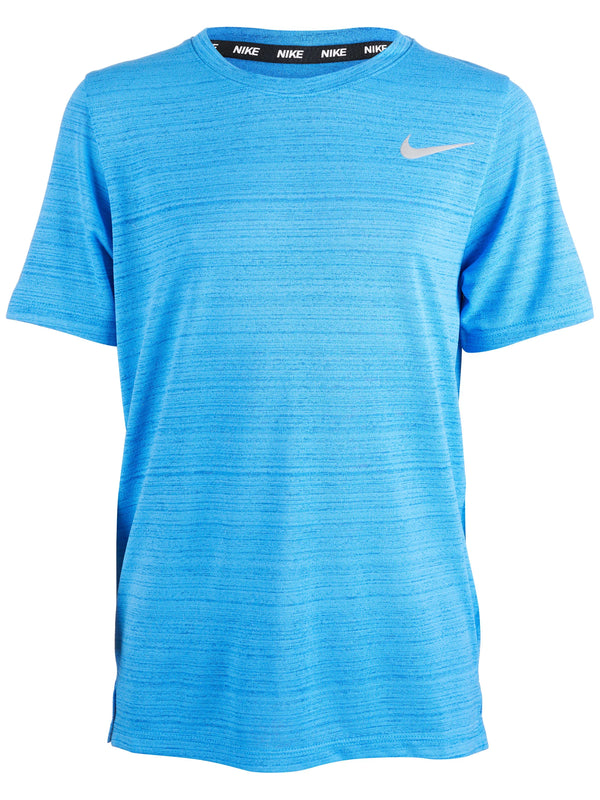 Nike Dri-FIT Miler Boys' Training top (Light Photo Blue)