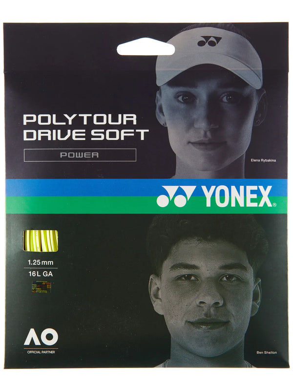 [HALF-SET] Yonex POLYTOUR DRIVE SOFT 16L/1.25 String