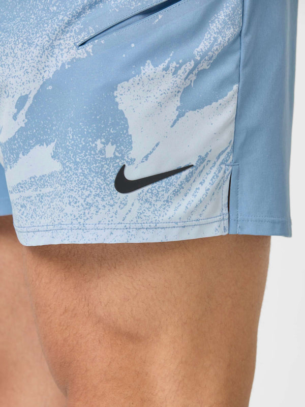 Nike Court Slam Men's Dri-FIT Tennis Shorts (Blue)