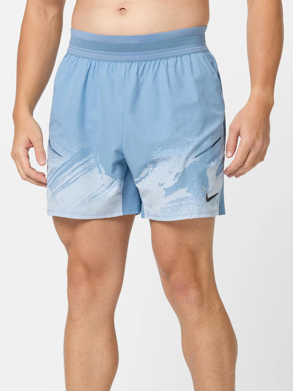 Nike Court Slam Men's Dri-FIT Tennis Shorts (Blue)