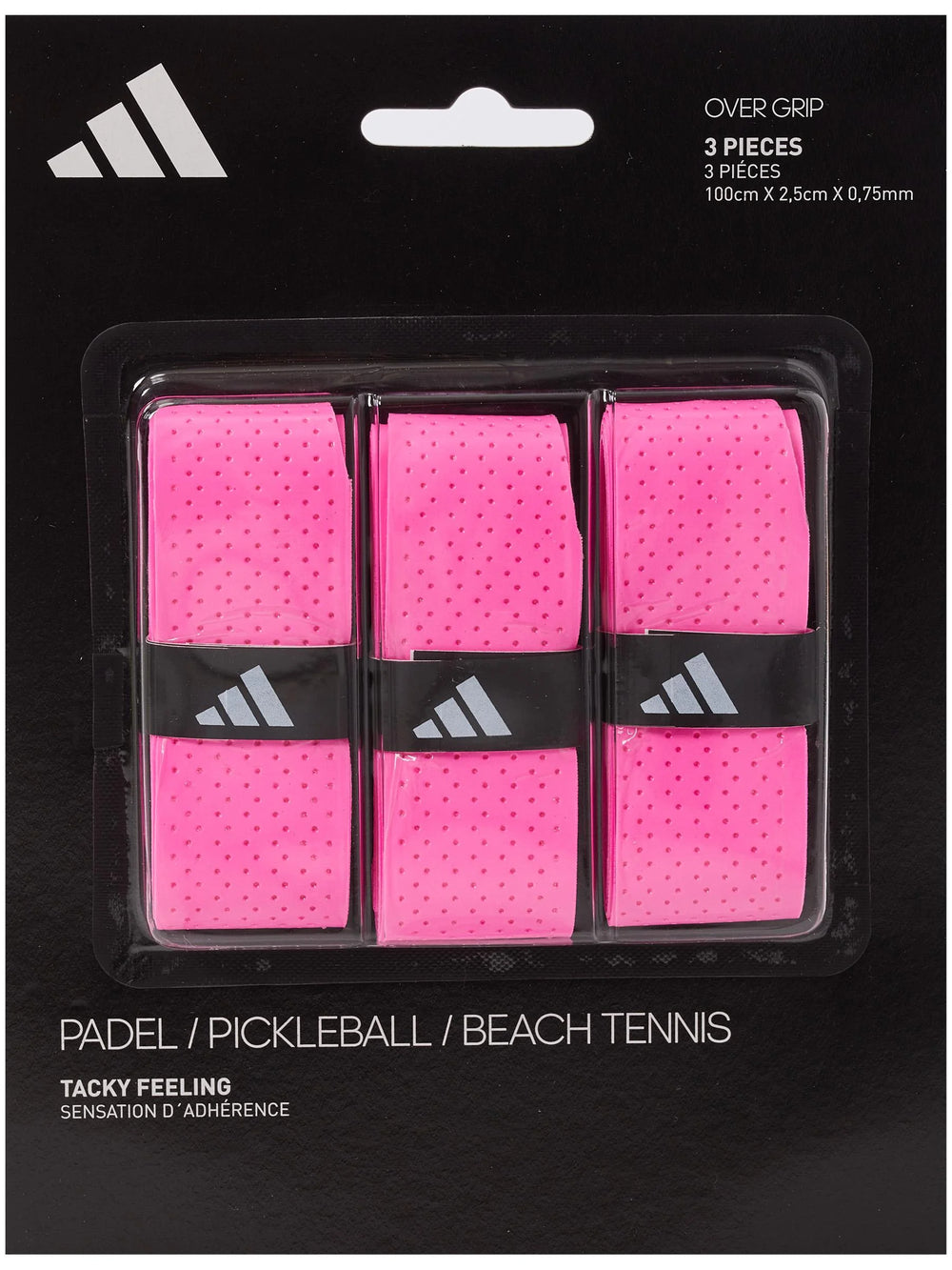 adidas Padel 3-Pack Overgrips Pink