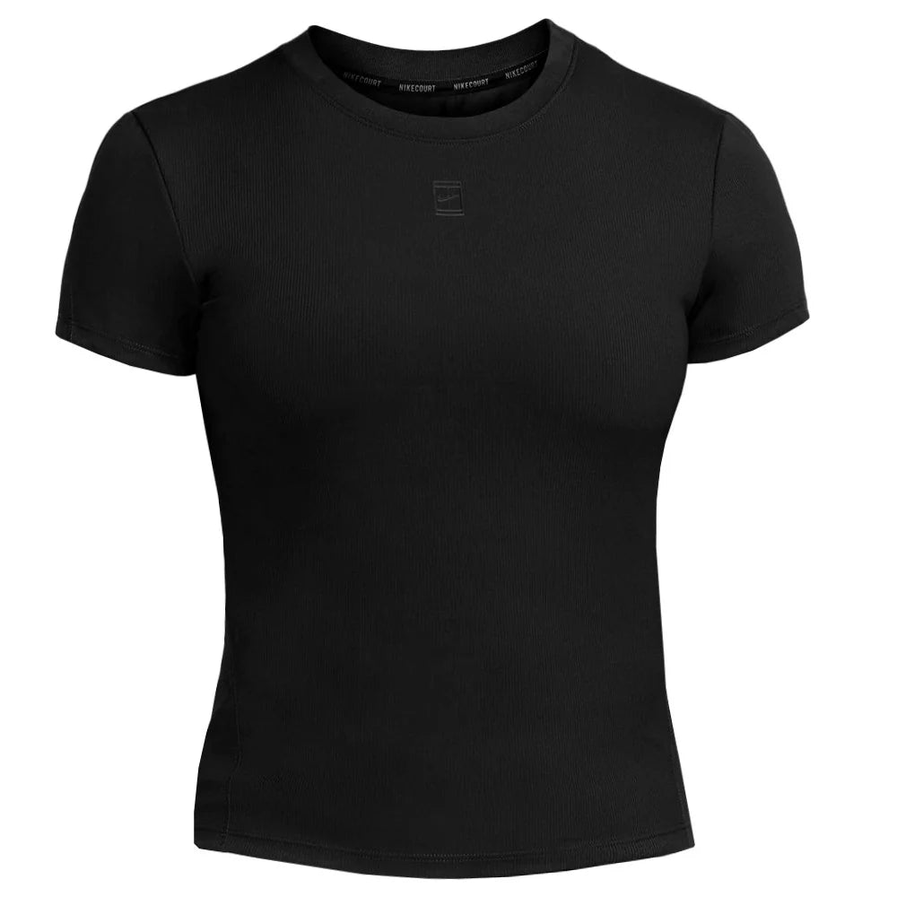 Nike Women's Dri-FIT Advantage Short-Sleeve Top (Black)
