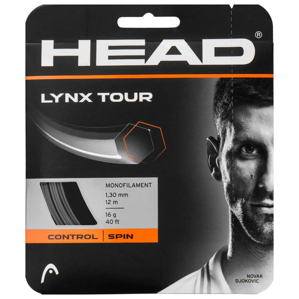 Head Lynx Tour Tennis String (Grey)