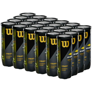 Wilson US Open Extra Duty Tennis Ball Case (24 cans of 3)