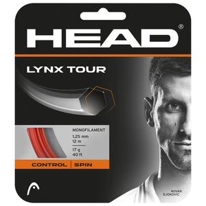 Head Lynx Tour Tennis String (Orange)