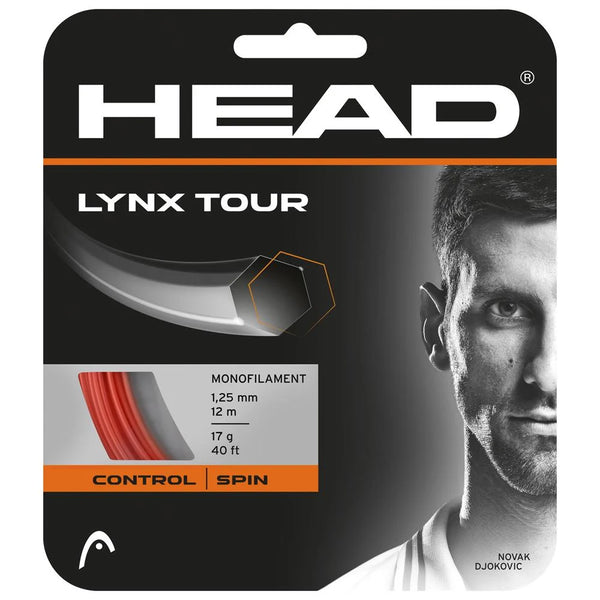 Head Lynx Tour Tennis String (Orange)
