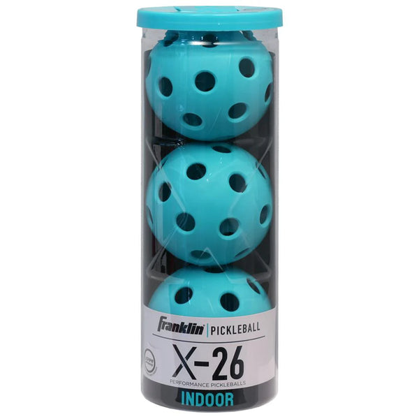 Franklin X-26 Indoor Pickleball 3 Pack Tube