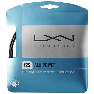 [HALF-SET] Luxilon Alu Power - 125 - Black - String Set