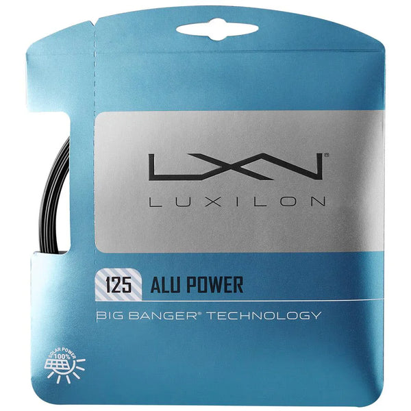 [HALF-SET] Luxilon Alu Power - 125 - Black - String Set