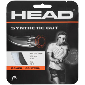 Head Synthetic Gut Tennis String (White)