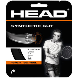 Head Synthetic Gut Tennis String (Black)