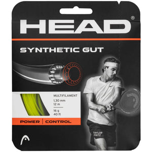Head Synthetic Gut Tennis String (Yellow)