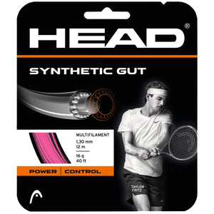 Head Synthetic Gut Tennis String (Pink)