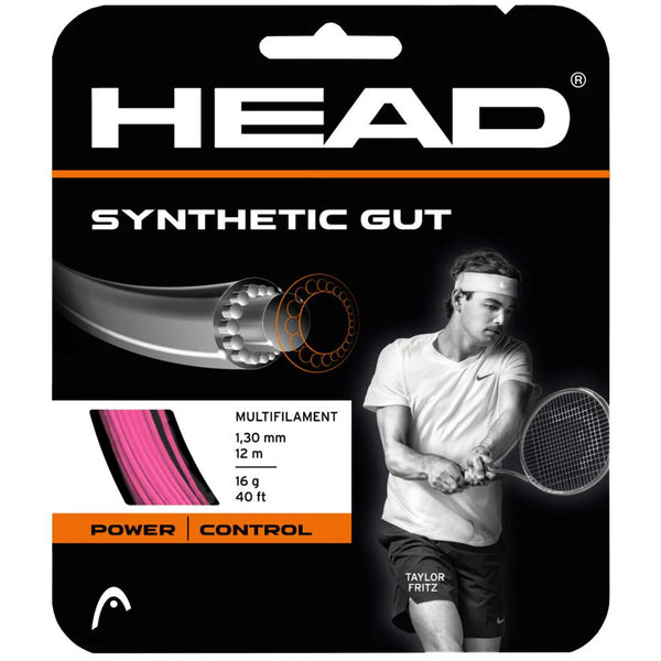 Head Synthetic Gut Tennis String (Pink)