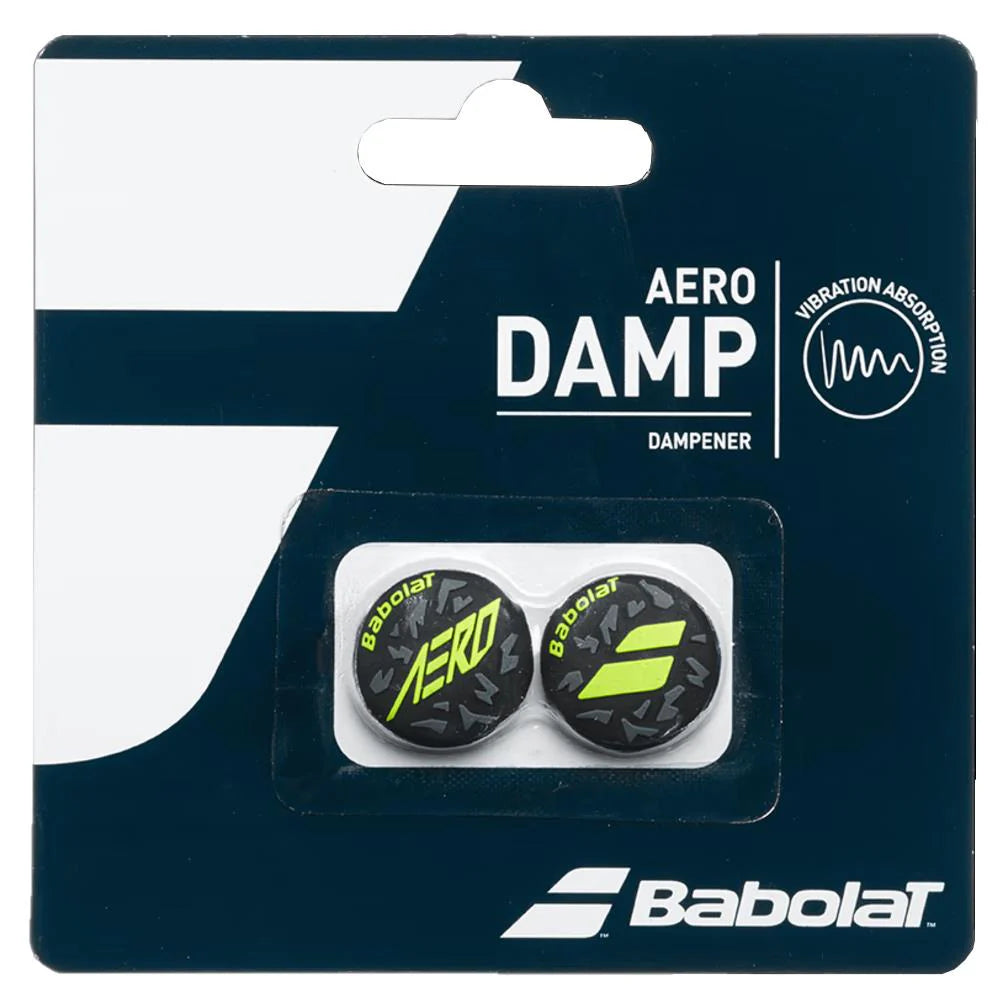 Babolat Aero Damp Vibration Dampener (Grey/Yellow)