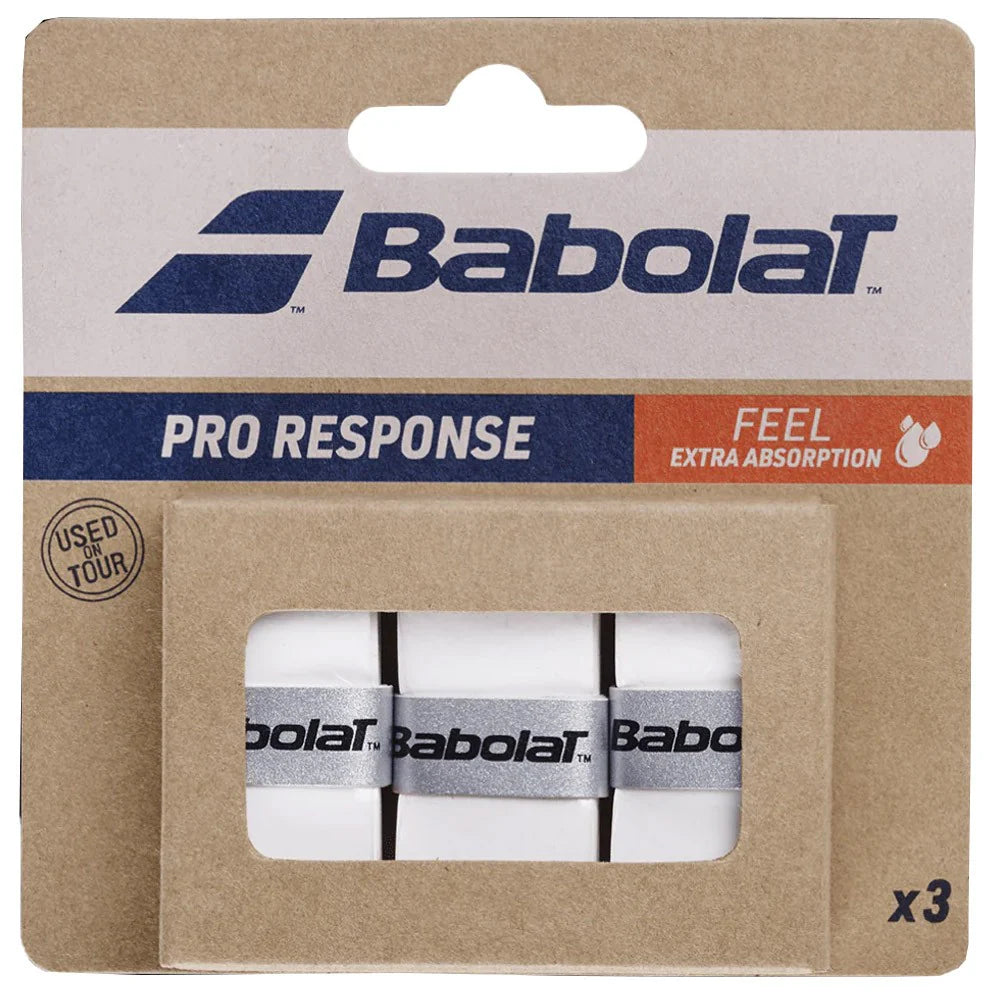 Babolat Pro Response Overgrip - 3 Pack (Black)