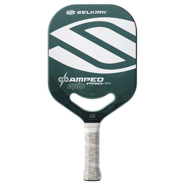 Selkirk AMPED Pro Air Epic Pine front-facing paddle on white background