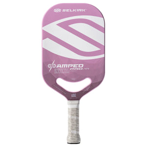 Selkirk AMPED Pro Air Invikta front-facing pickleball paddle on white background