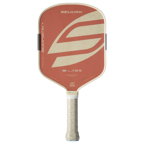 Selkirk Labs Project Boomstik Canyon Clay Widebody front-facing pickleball paddle on white background