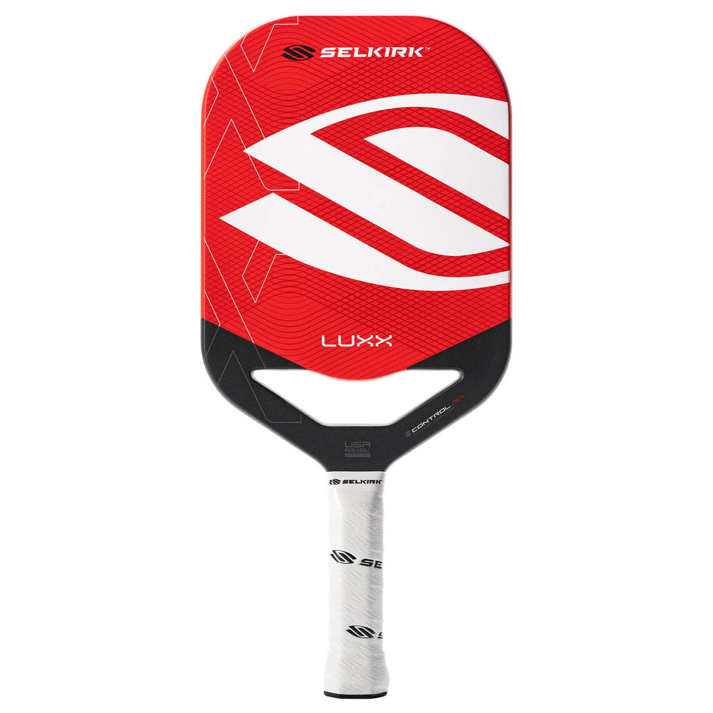 Selkirk LUXX Control Air Invikta InfiniGrit front-facing pickleball paddle on white background