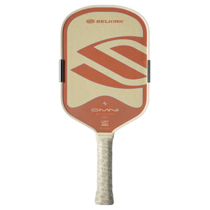 Selkirk OMNI Elongated Canyon Clay front-facing paddle on white background