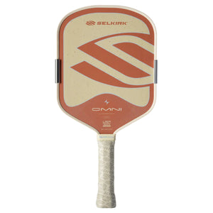 Selkirk OMNI Widebody Canyon Clay front-facing paddle on white background
